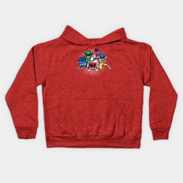 MIGHTY POWER EMOTIONS Kids Hoodie by Art of Chris Thompson